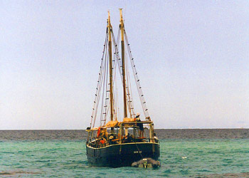 Segelschiff in Cairns