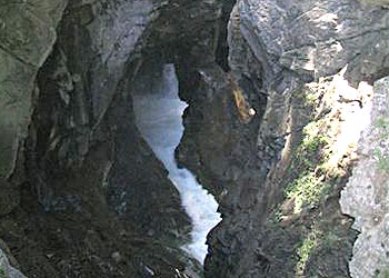 Die Gilfenklamm bei Sterzing in Südtirol