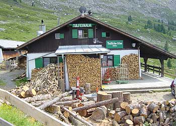 Tulfeinalm am Glungezer in Tirol